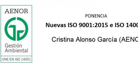 Hitzaldia: Nuevas ISO 9001:2015 e ISO 14001:2015