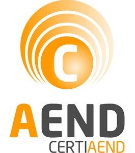 CERTIAEND imagen corporativa de AEND, por Certiaend