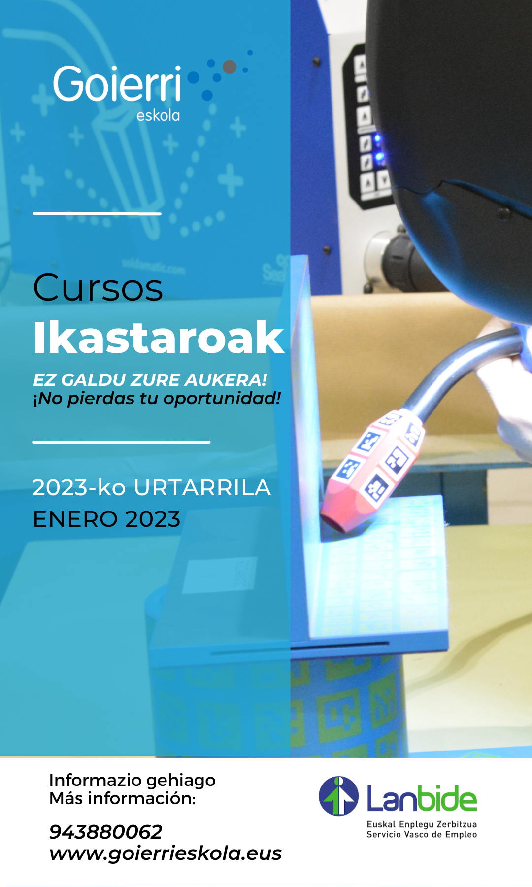 Miniatura-INSTAGRAM cursos gratuitos de formación para trabajadores y desempleados de goierri eskola
